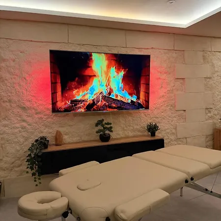 Studio Chaleureux, Massage, Terrasse Prive, Barbecue Et Balneo